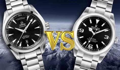 rolex explorer vs omega aqua terra|omega aqua terra vs rolex.